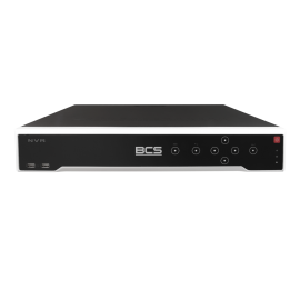 Rejestrator IP BCS-V-NVR3204-A-8K 32 kanałowy, 4 dyskowy, 32Mpx, HDMI 8K